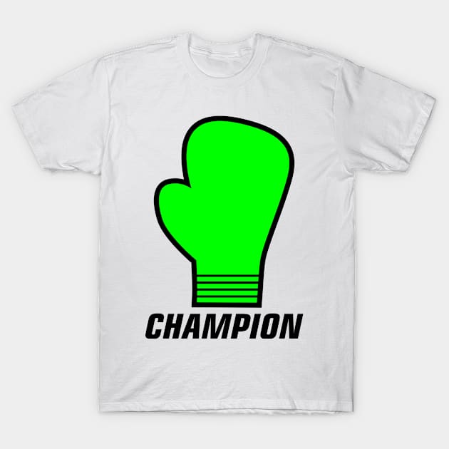 Athletic champion workout and gym t shirt for athletes and champions. T-Shirt by Chandan